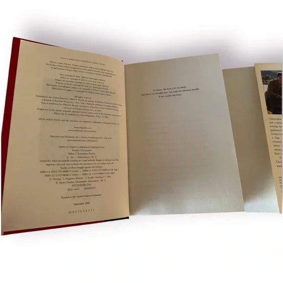 🛍️SALE🛍️INHERITANCE & ELDEST (Limited Edition) by Christopher Paolini (Set of 2) - Picture 13 of 16